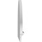 Ekena Millwork Elliptical Sunburst Architectural Grade PVC Combination Pediment, 86"W x 28-3/8"H x 2-3/4"P PEDPC086X285ELL01 - alternate 6